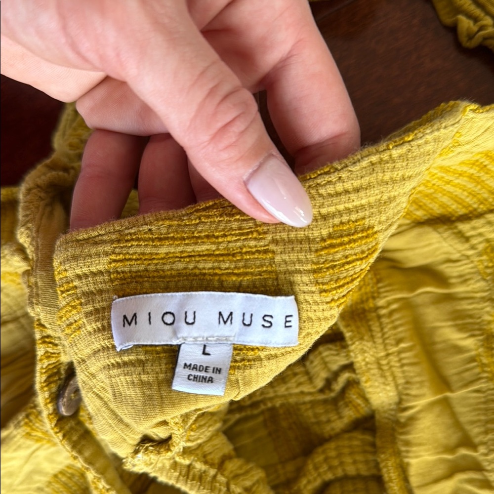 Yellow Smocked Ruffled Maxi Sundress - Picture 4 of 4